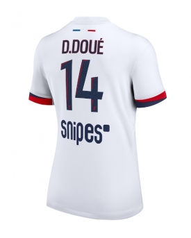 Billige Fotballdrakt Paris Saint-Germain Desire Doue #14 Replika Bortedrakt Dame 2025-26 Kortermet Billige Fotballdrakt Paris Saint-Germain Desire Doue #14 Replika Bortedrakt Dame 2025-26 Kortermet